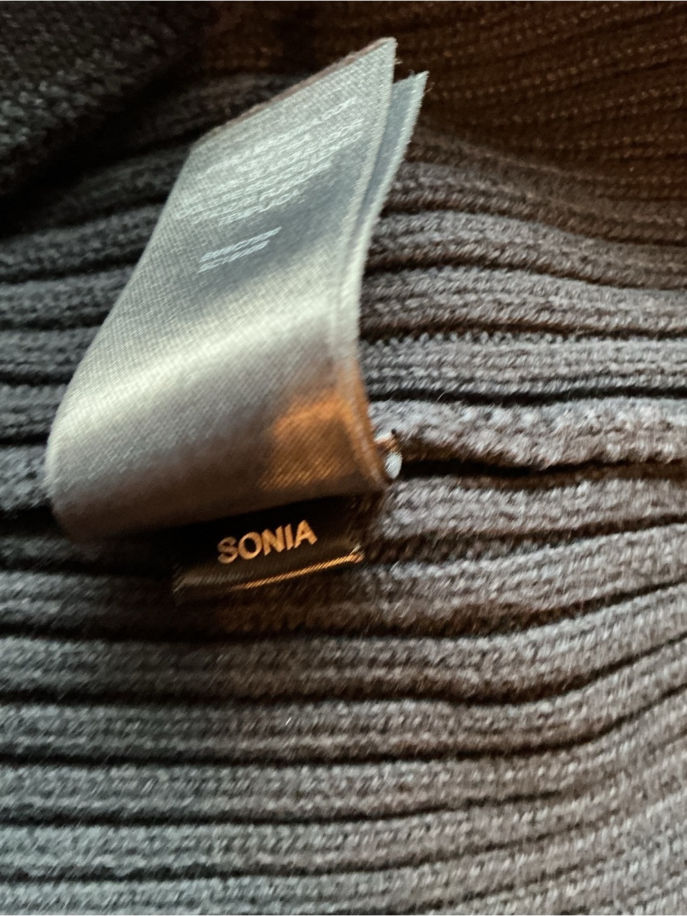 Kenneth Cole Men's Black Quarter-Zip Crewneck Sweater - Picture 4 of 7